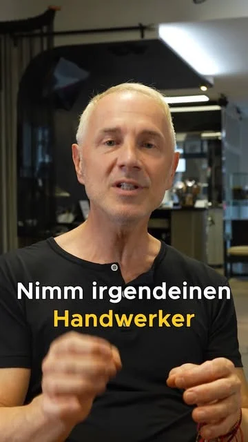 Boris spricht im Salon über Vertrauen ins Friseurhandwerk